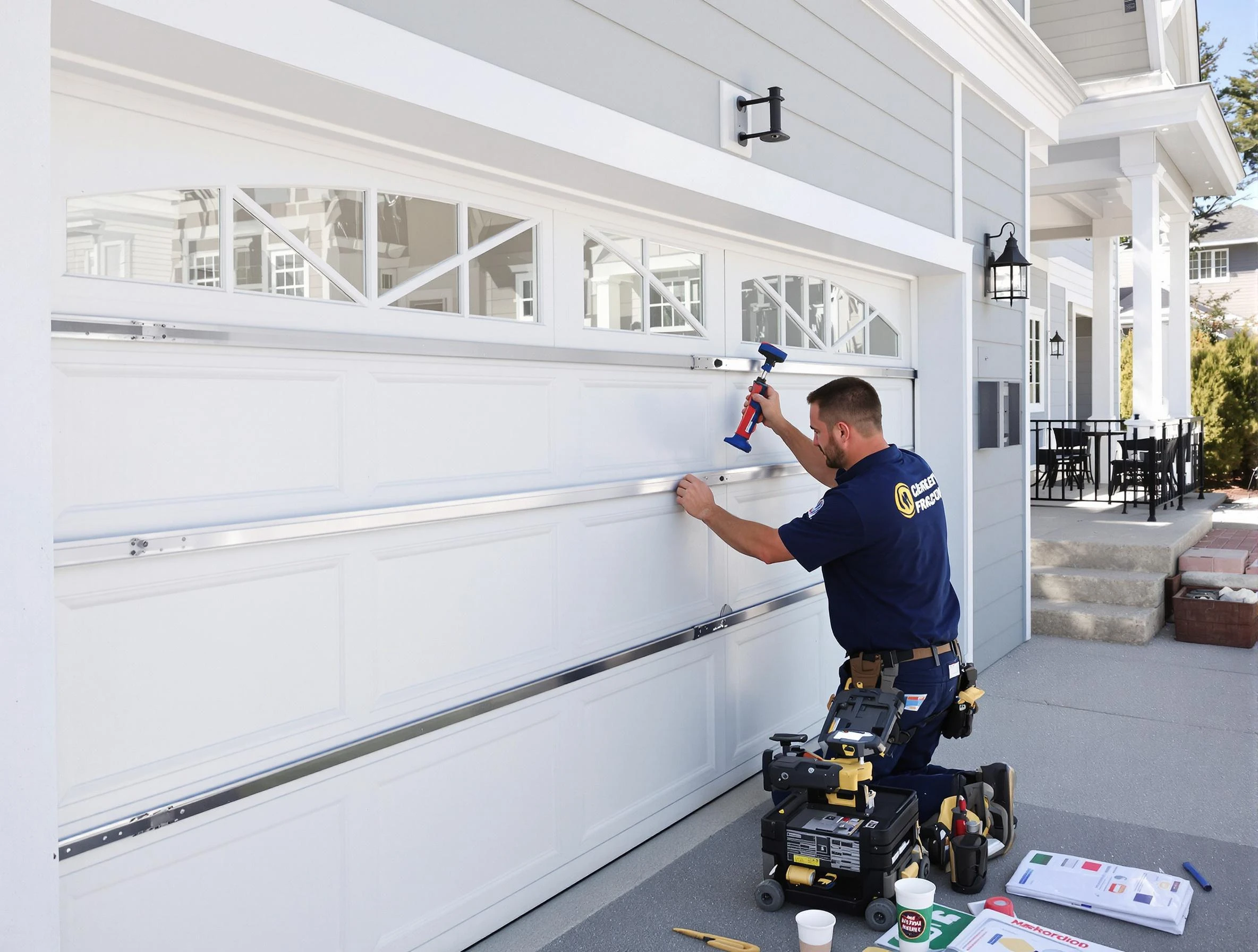 Professional garage door installation by Buffalo Grove Garage Door Repair in Buffalo Grove