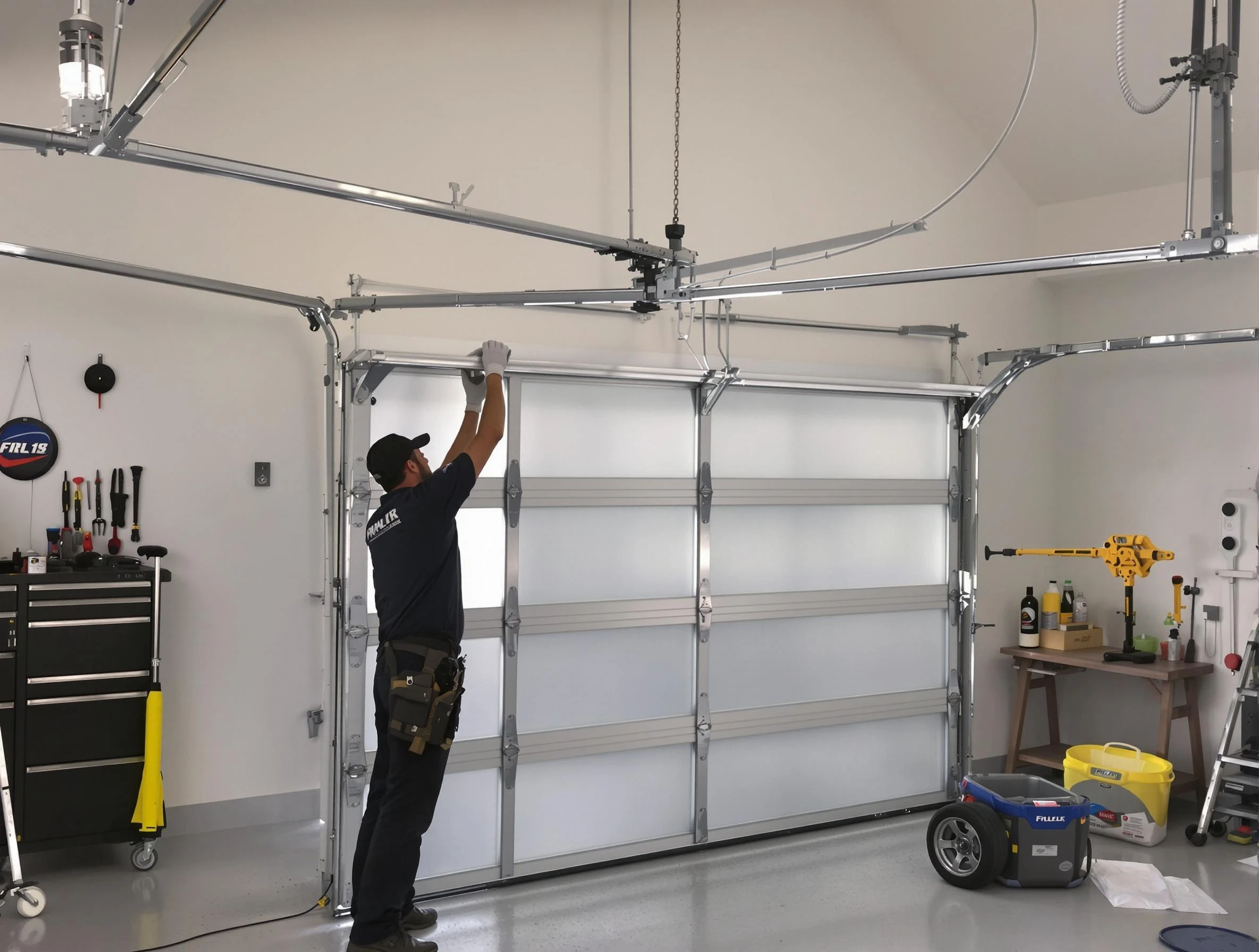 Buffalo Grove Garage Door Repair certified team performing precision garage door installation in Buffalo Grove