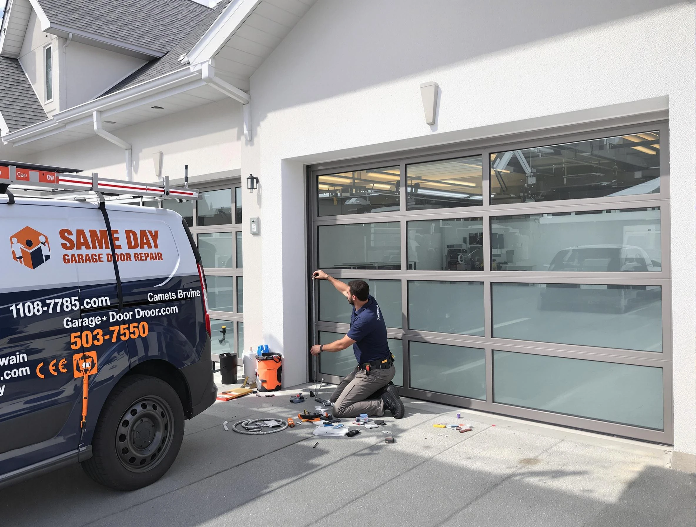 Same-day garage door repair service by Buffalo Grove Garage Door Repair in Buffalo Grove